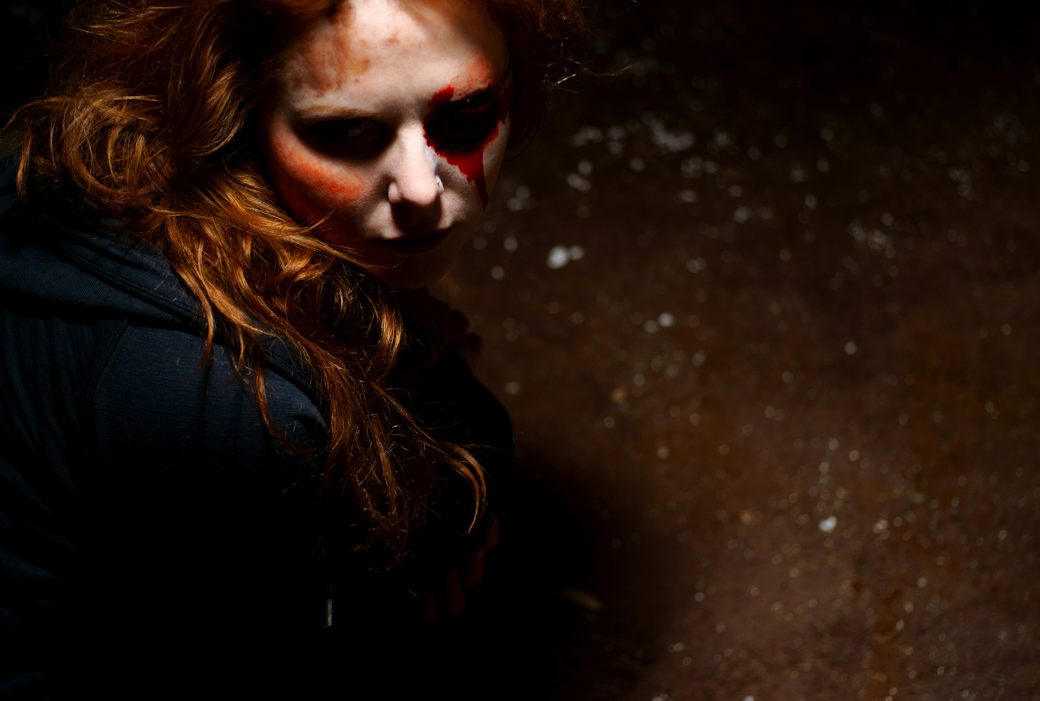 Jessi Gotta as Frankie Ducane in The Big Bad; photo by Patrick J. Eves
