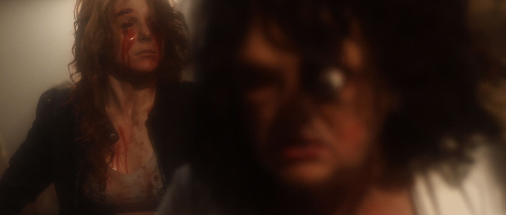 Jessi Gotta as Frankie Ducane and Alan Rowe Kelly as Annabelle in The Big Bad
